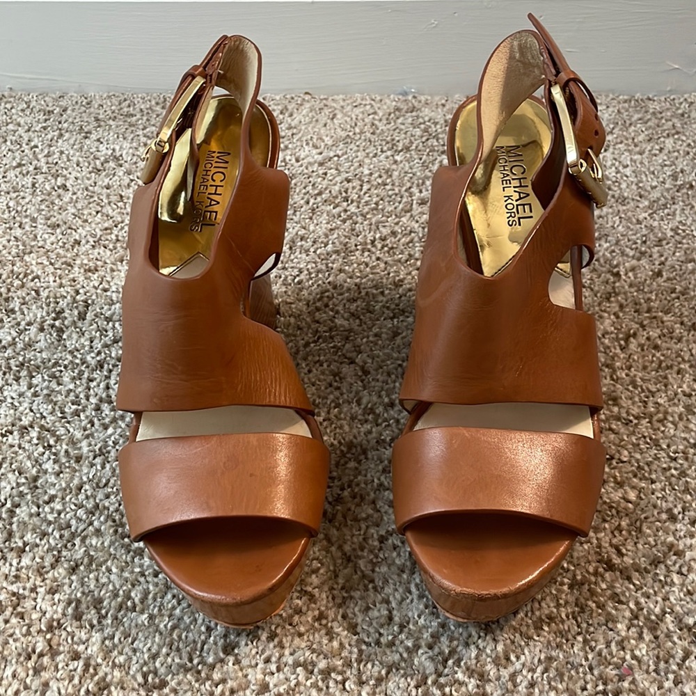 Michael Kors wedge sandals